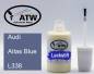 Preview: Audi, Atlas Blue, L338: 20ml Lackstift, von ATW Autoteile West.